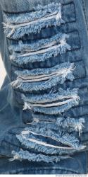 Photo Textures of Jeans Damaged